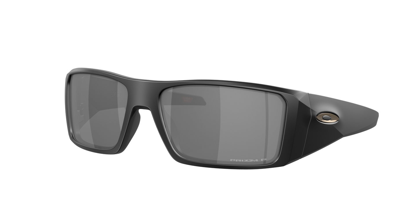 OAKLEY Heliostat Matte Black w/ Prizm Black Polarized