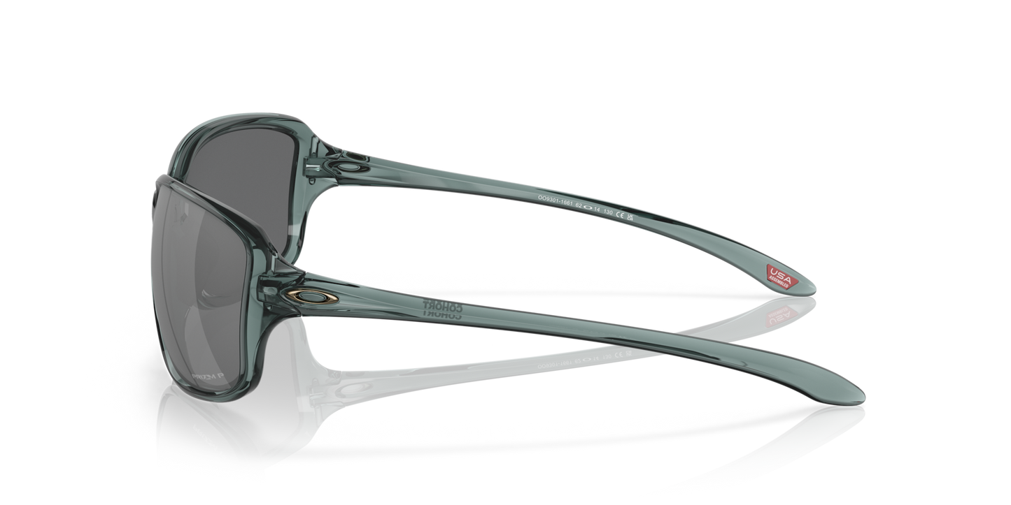 OAKLEY Cohort Crystal Black w/ Prizm Black Polarized