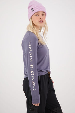 Mons Royale - Women's Icon Relaxed LS - Shark