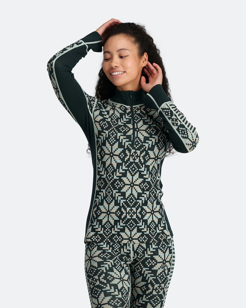 Kari Traa - Else Half Zip Baselayer - 100% Merino Wool
