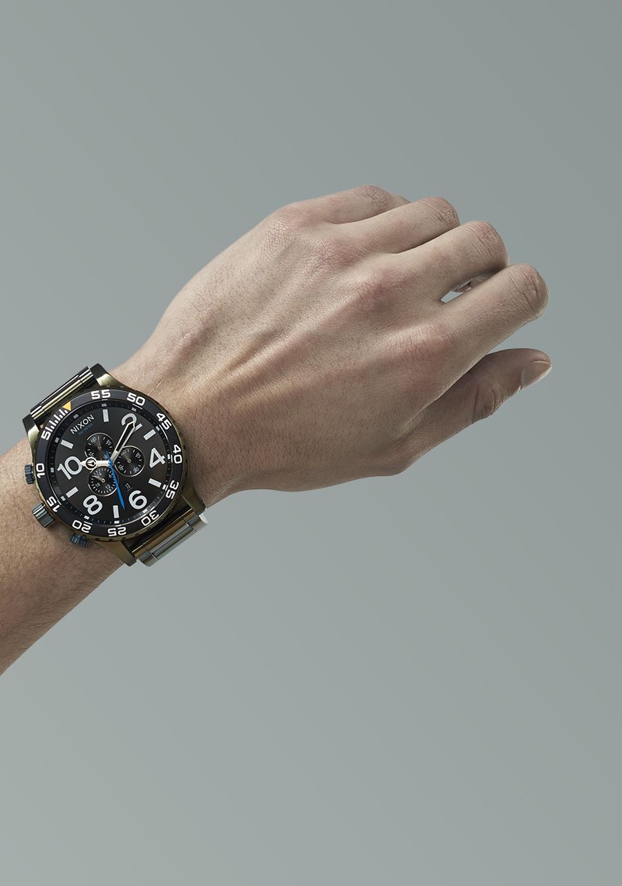 Nixon 51-30 Chrono - Black Sunray/Surplus