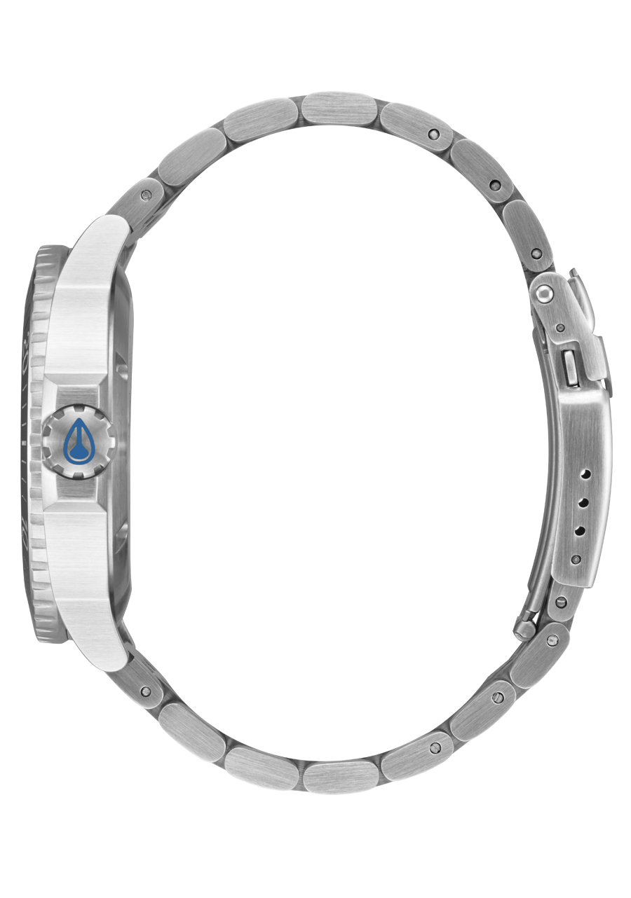 NIXON - Stinger 44 - Silver/Blue/Black