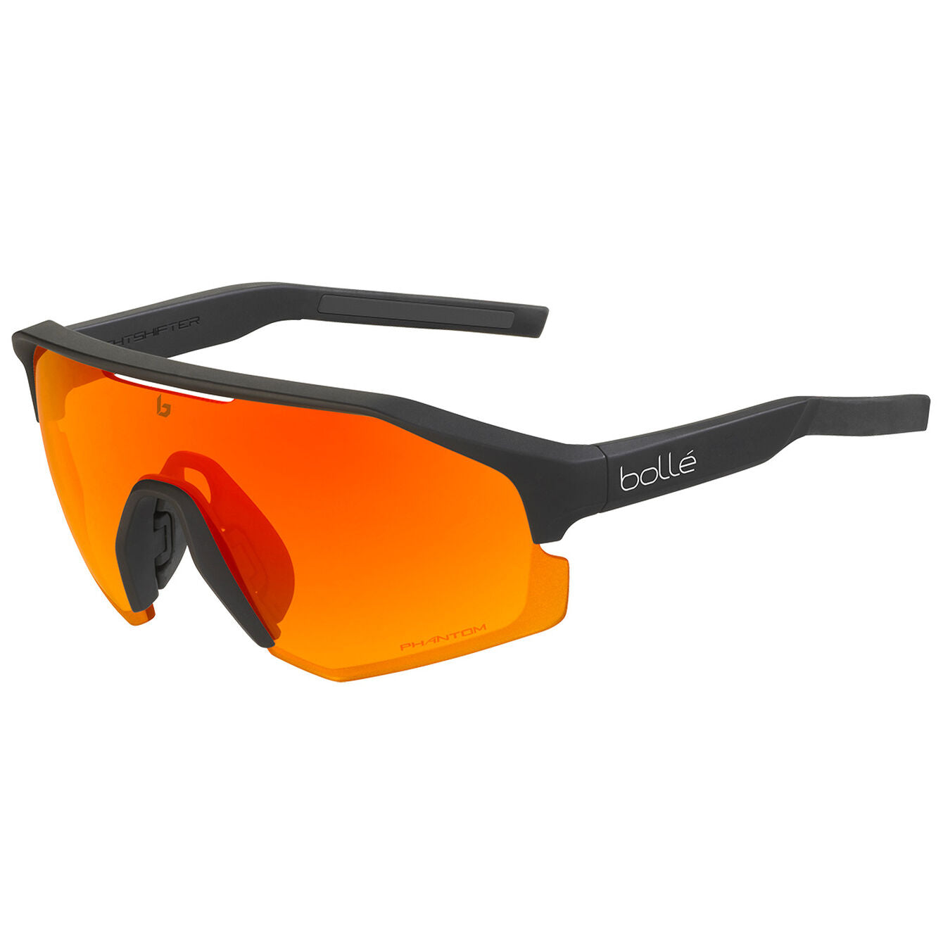 Bolle LIGHTSHIFTER - Black Matte - Phantom Brown Red Photochromic