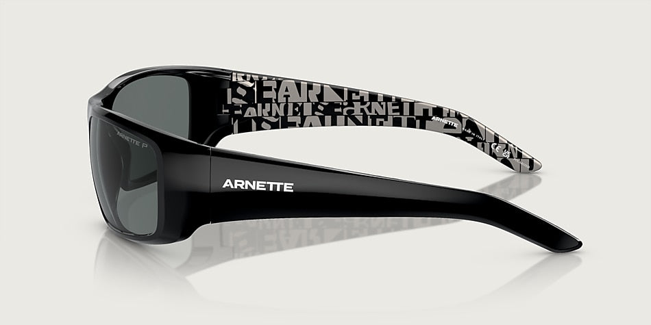 Arnette HOT SHOT - Shiny Black/Polarized Dark Grey