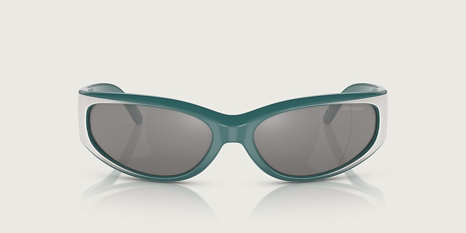 Arnette CATFISH - Green Gradient Metal Silver/Light Grey Mirror Silver