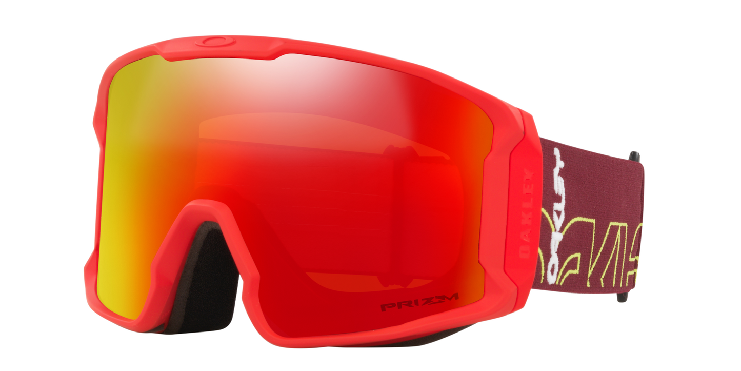 Oakley Line Miner L Grenache I Am B1b w/ Prizm Snow Torch Iridium