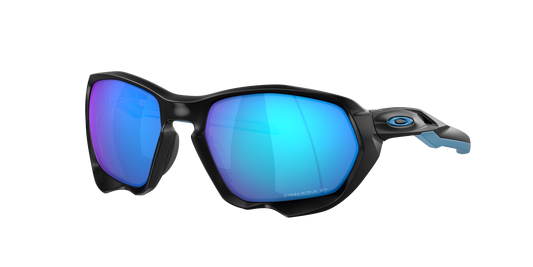 OAKLEY Plazma Matte Black w/ Prizm Sapphire Polarized