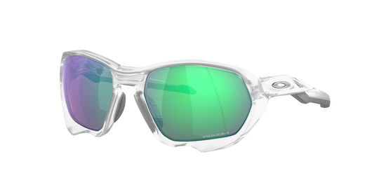OAKLEY Plazma Matte Clear w/ Prizm Road Jade