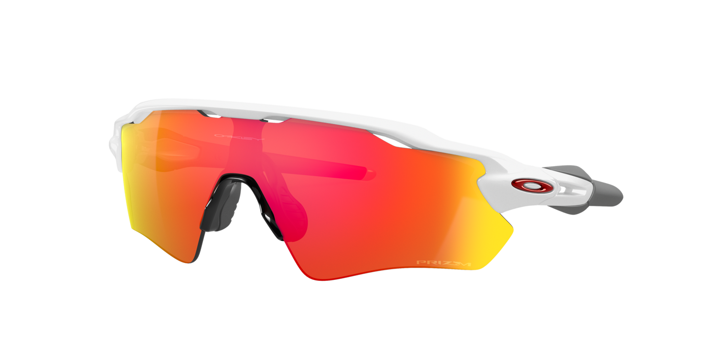 OAKLEY Radar EV Path Pol Wht w/ PRIZM Ruby