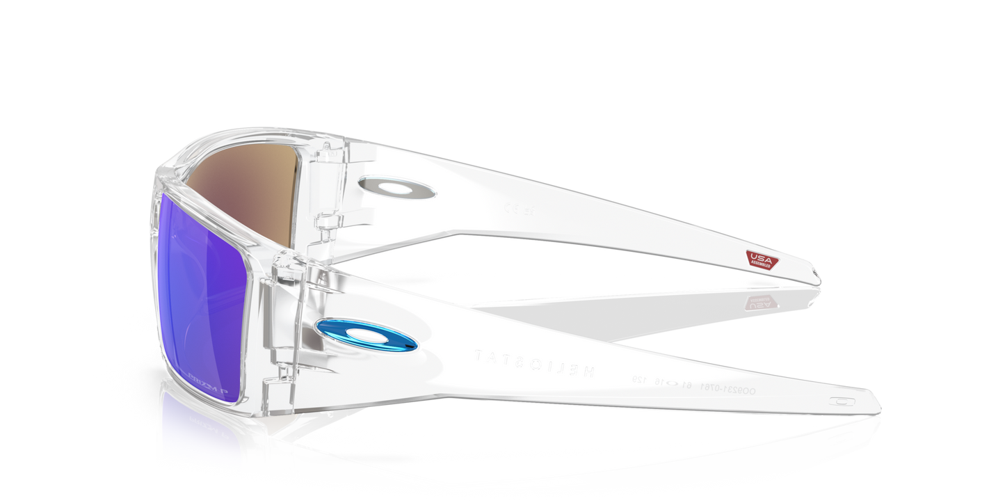 Oakley Heliostat Clear w/ Prizm Saph Plr