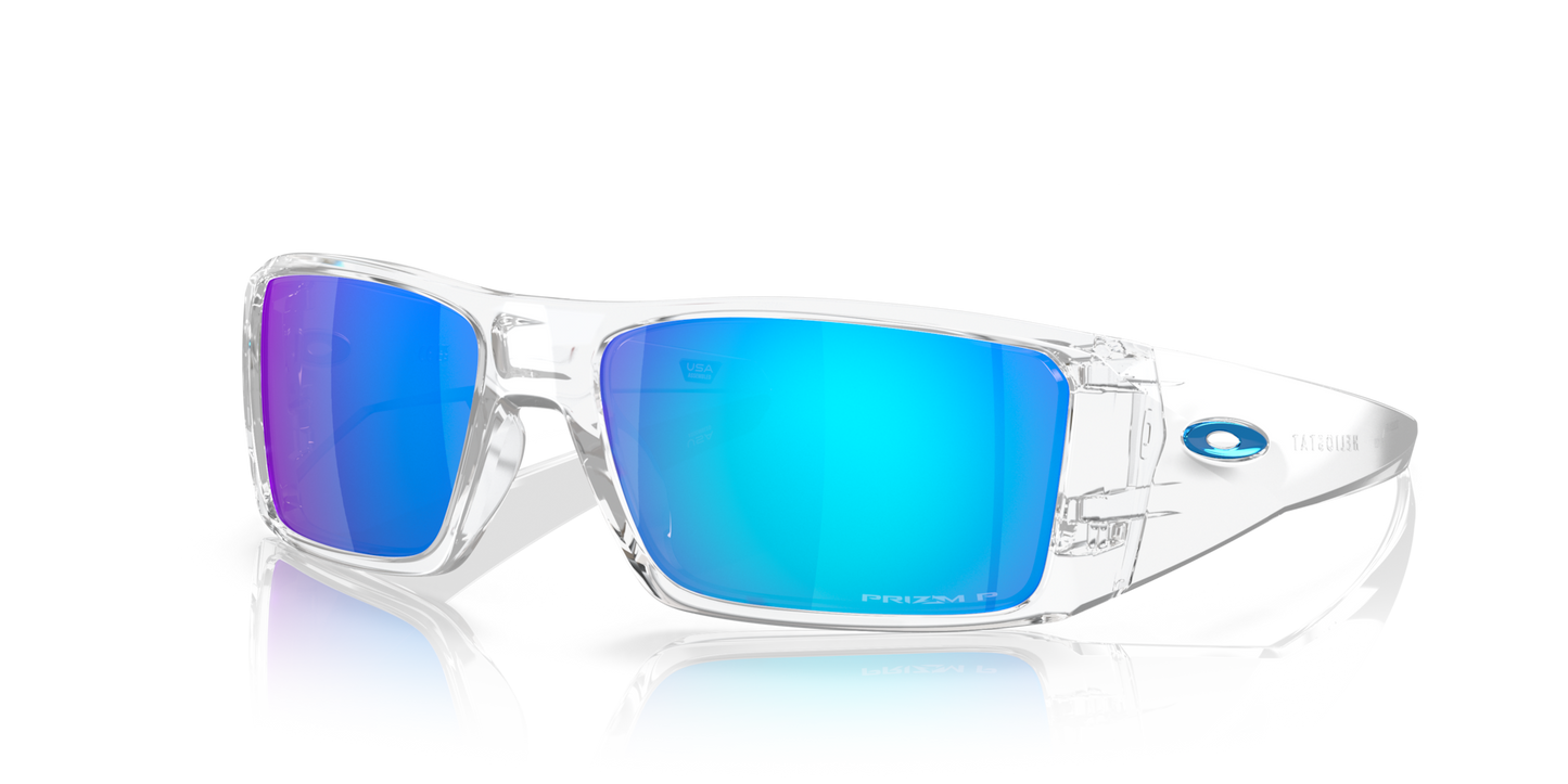 Oakley Heliostat Clear w/ Prizm Saph Plr