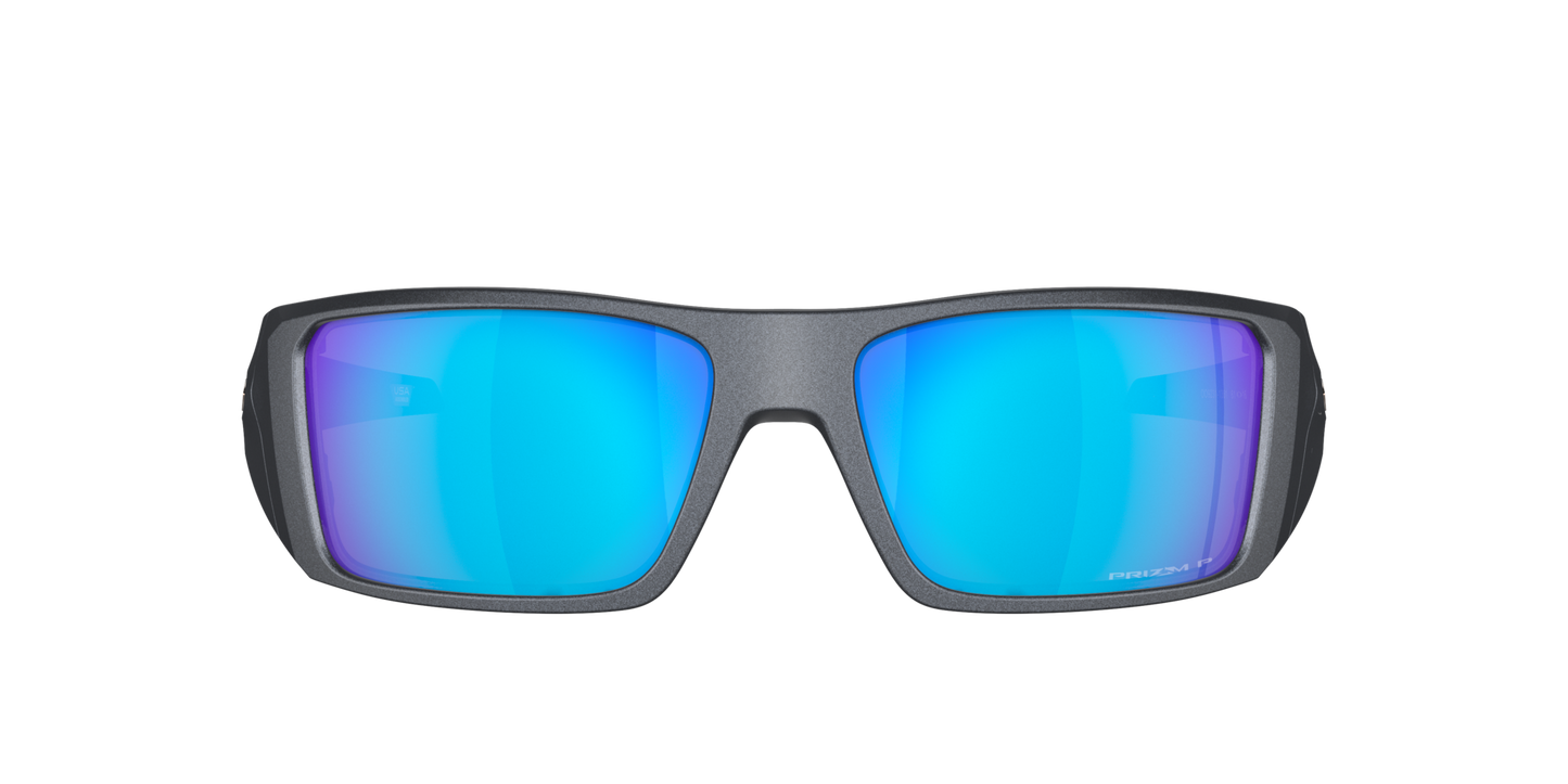 OAKLEY Heliostat Blue Steel w/ Prizm Sapphire Polarized