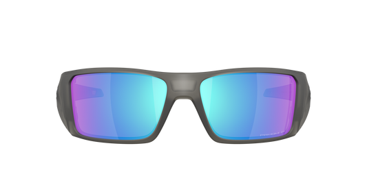 OAKLEY Heliostat Matte Grey Smoke w/Prizm Sapphire Polarized