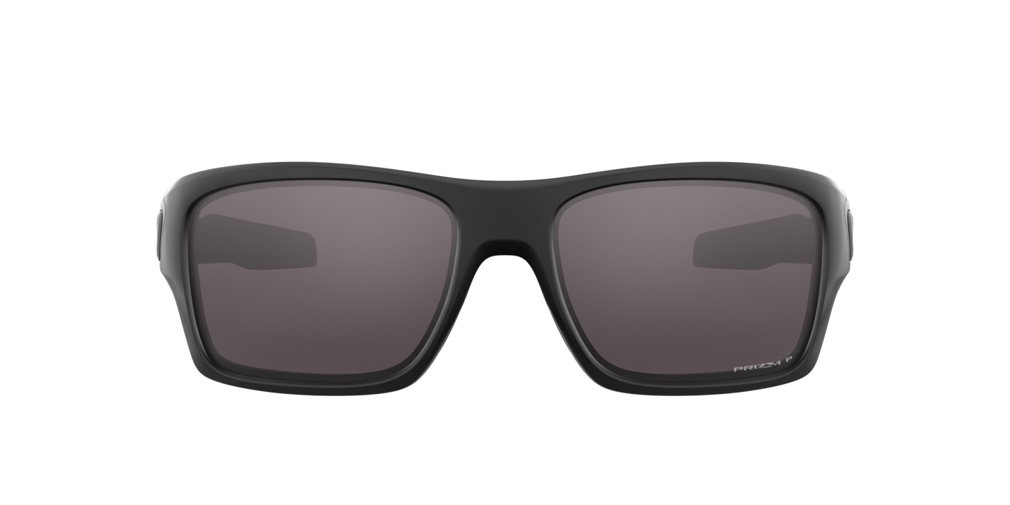 OAKLEY Turbine Matte Black w/ Prizm Grey Polarized