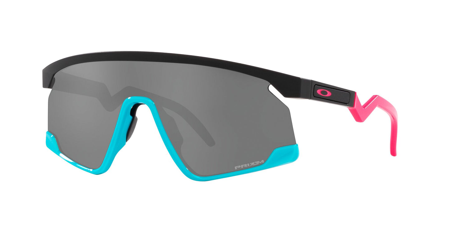 OAKLEY Bxtr Matte Black Blue Pink W/ Prizm Black