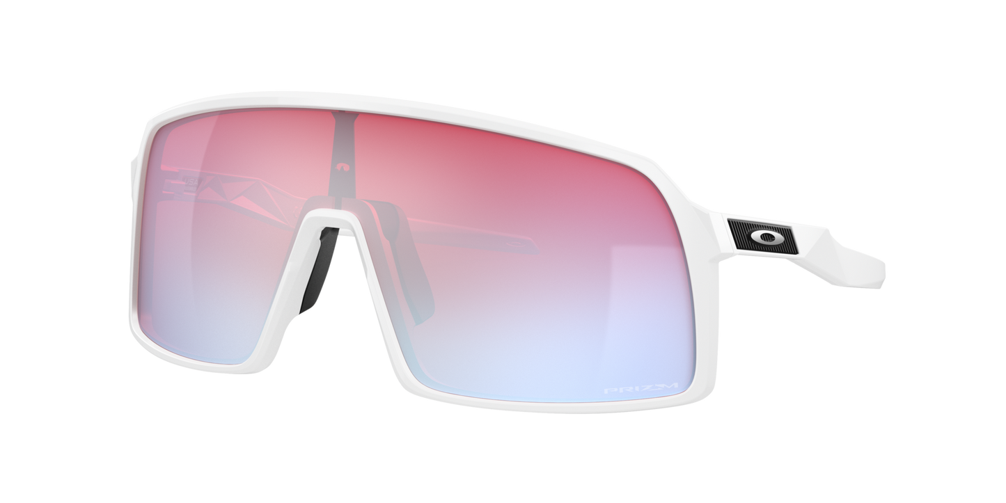 OAKLEY Sutro Polished White w/ Prizm Snow Sapphire