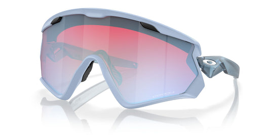 OAKLEY Wind Jacket 2.0 Matte Translucent Stonewash w/ Prizm Snow Sapphire