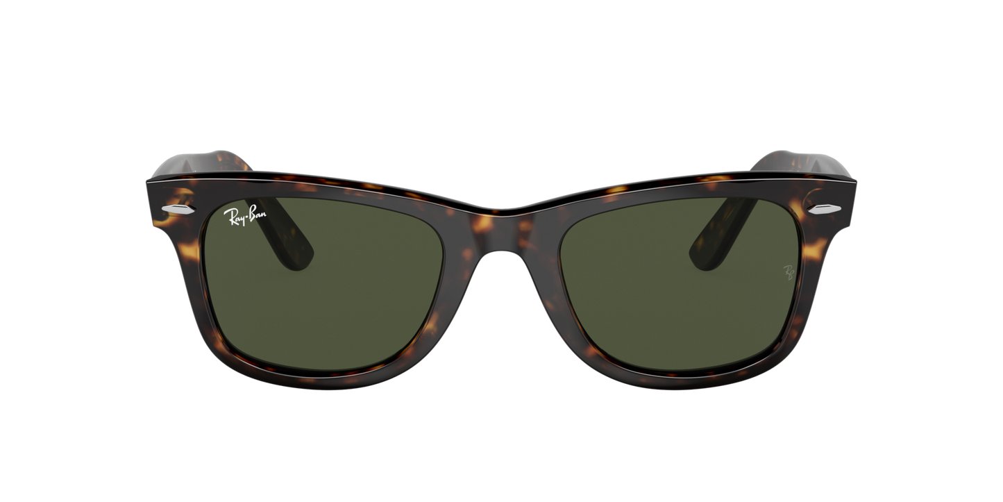 RAY-BAN Wayfarer Havana Bio Acetate w/ Green