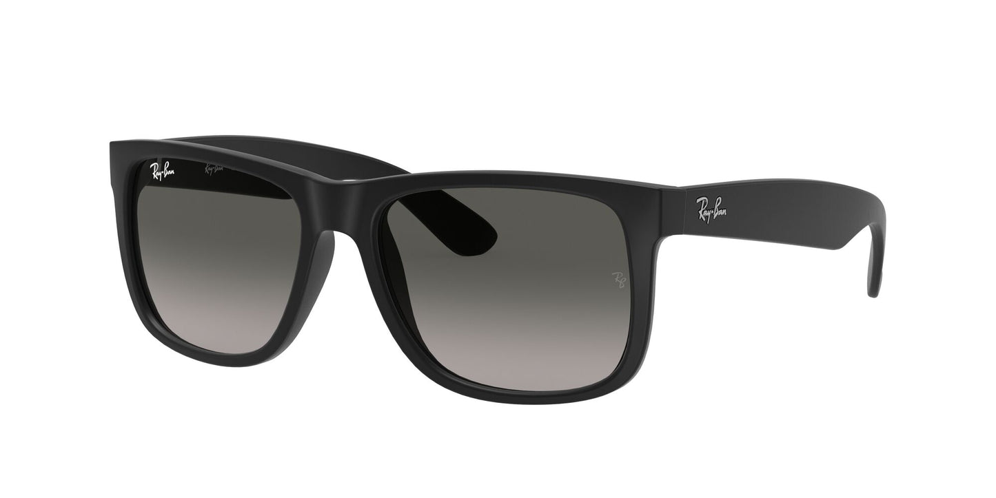 RAY-BAN Justin Classic Matte Black w/ Dark Grey