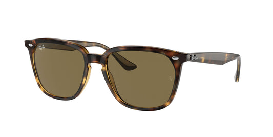 RAY-BAN 4362 Polished Havana w/ Dark Brown