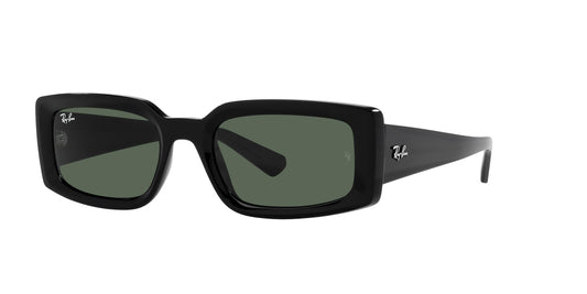 RAY-BAN Kiliane Bio-Based Polished Black W/ Dark Green