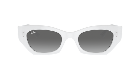 RAY-BAN Zena White Snow w/ Grey