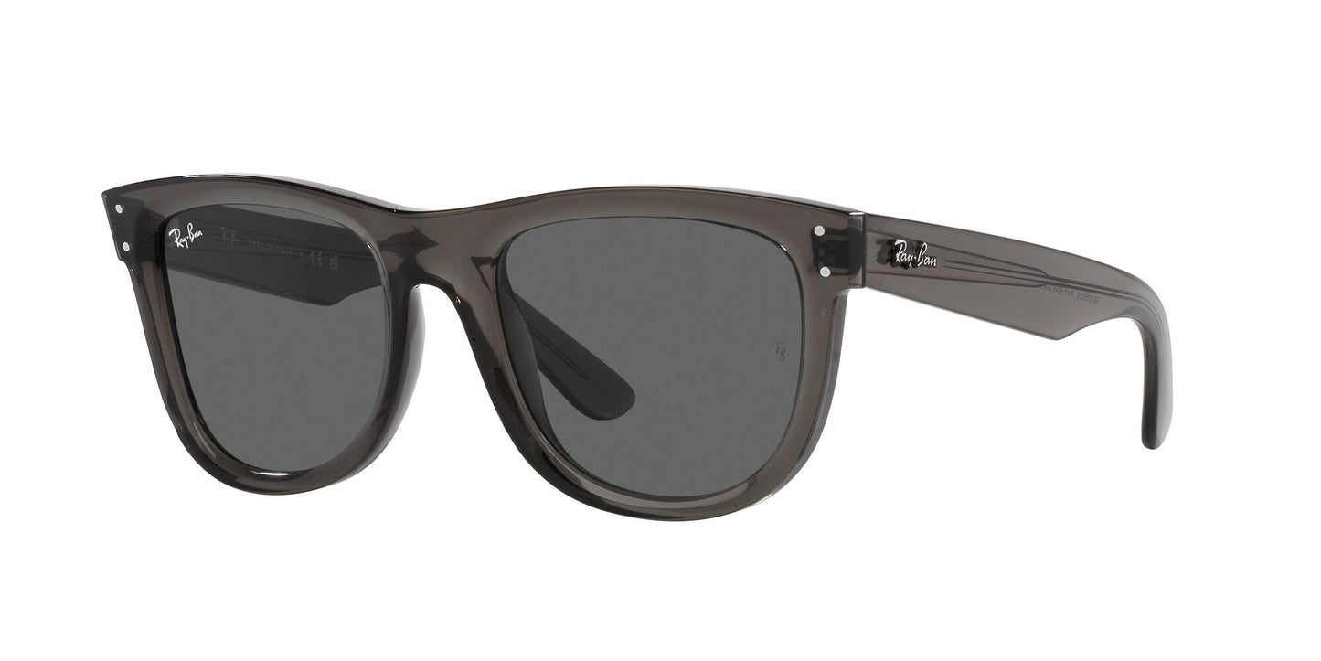 RAY-BAN Wayfarer Reverse Transparent Dark Grey W/ Dark Grey