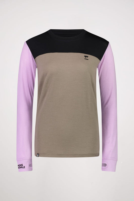 Mons Royale - Women's Yotei BF LS - Orchid Dawn