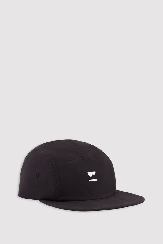 Mons Royale - Unisex Ridgeline 5 Panel Cap - Black