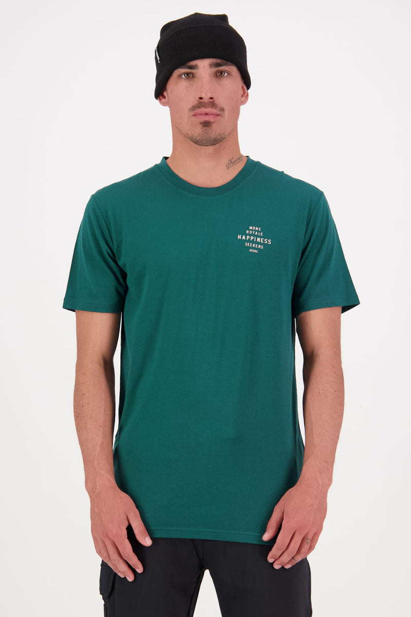 Mons Royale - Men's Icon T-Shirt - Evergreen