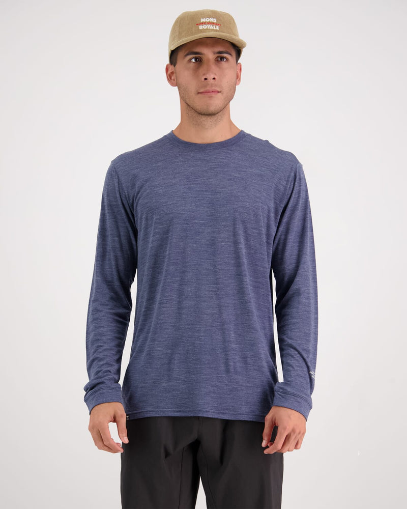 MONS ROYALE Men's Zephyr Merino Cool LS
