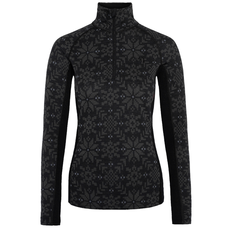 Kari Traa - Edith Half Zip Baselayer - 100% Merino Wool