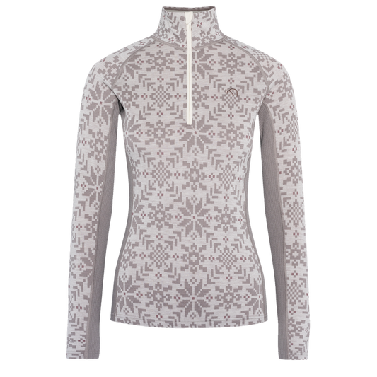 Kari Traa - Edith Half Zip Baselayer - 100% Merino Wool