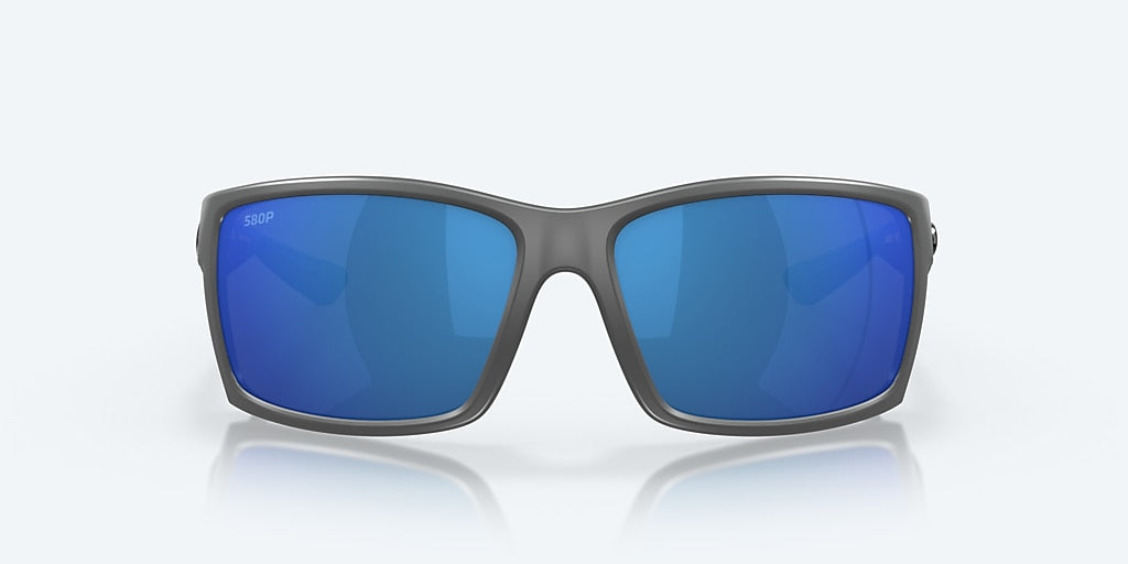 Costa Reefton Matte Gray w/ Blue Mirror