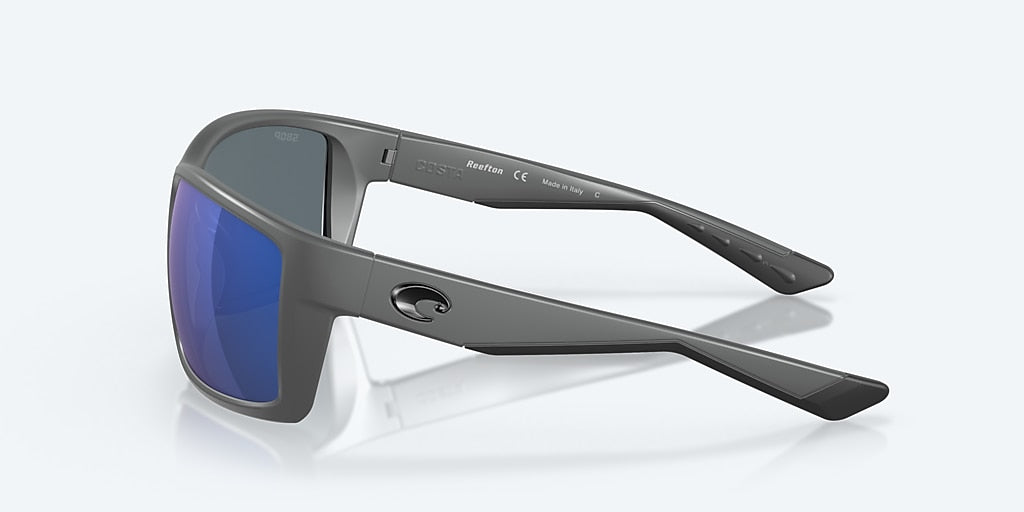 Costa Reefton Matte Gray w/ Blue Mirror