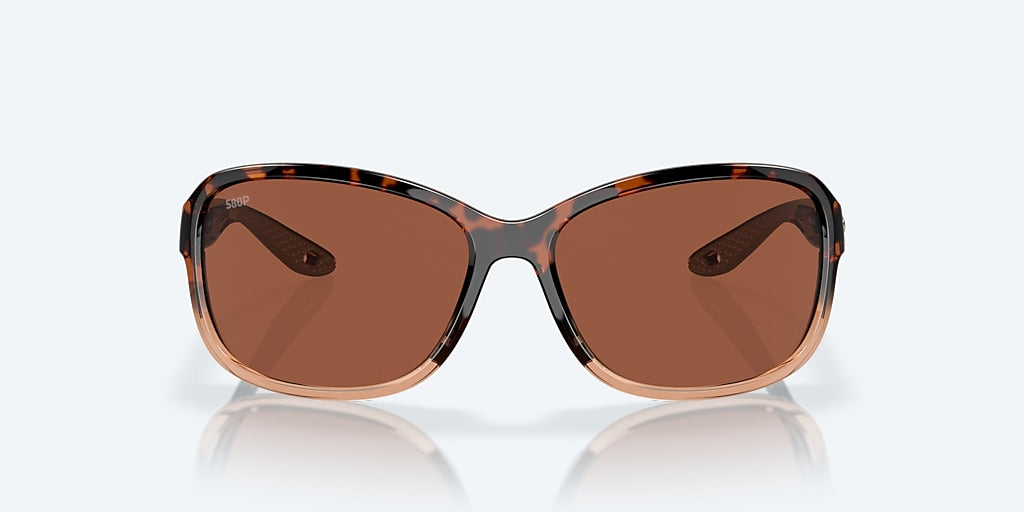 Costa Seadrift Shiny Tortoise Fade w/ Copper