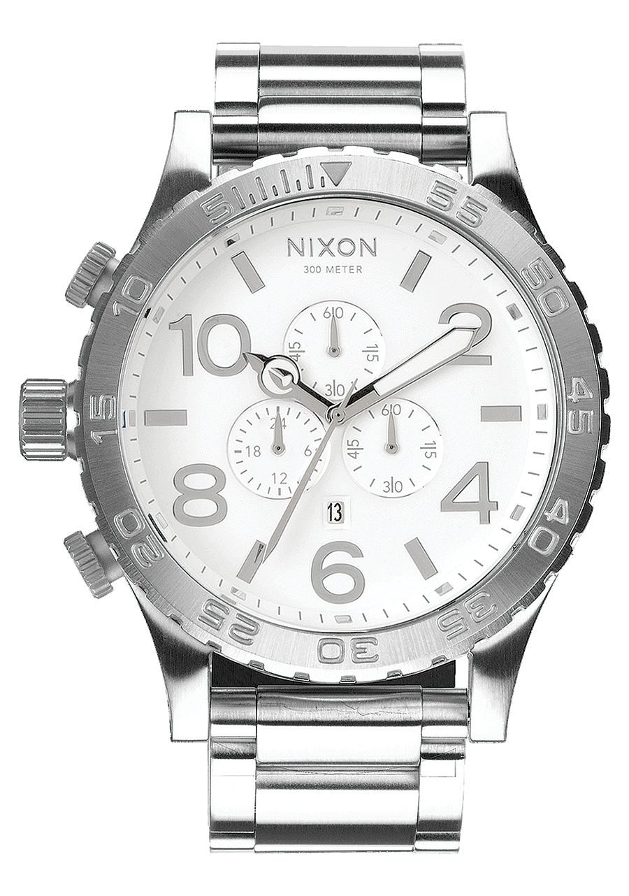 NIXON 51-30 Chrono - High Polish/White