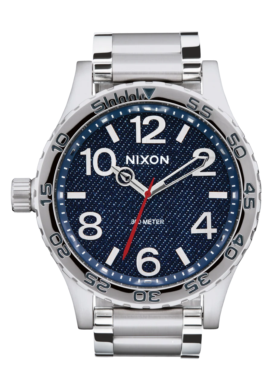NIXON - 51-30 - Silver/Denim