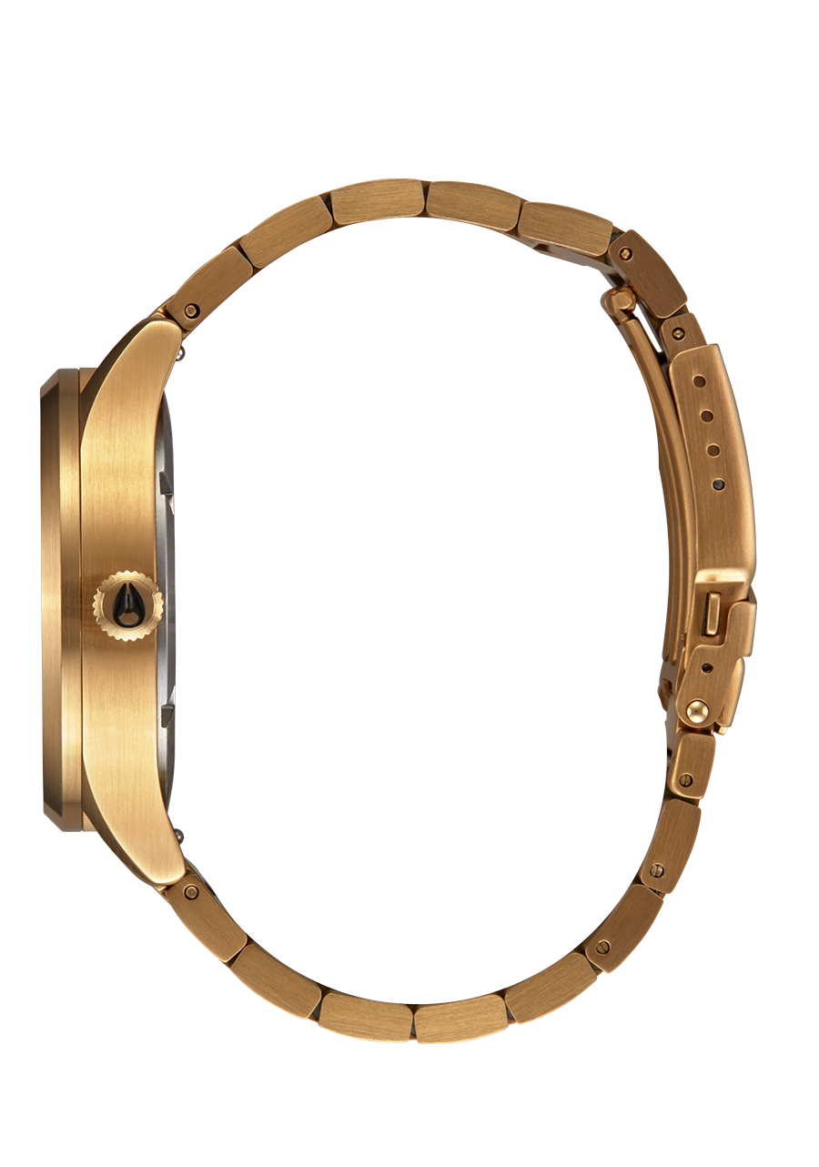 NIXON Sentry Solar Stainless Steel - All Gold / Black