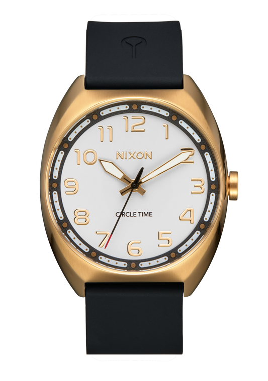 Nixon Mullet - Light Gold/White