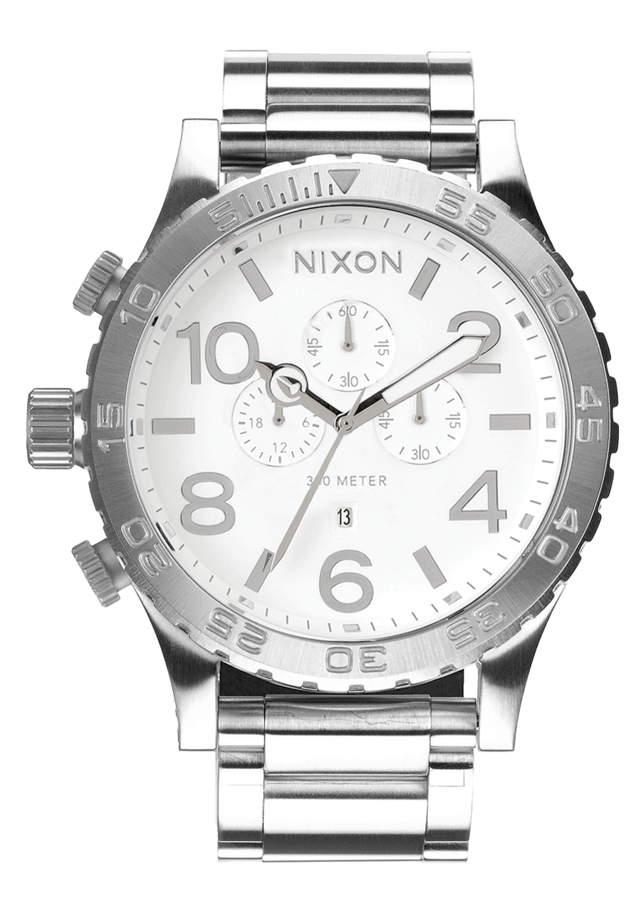 NIXON - 51-30 Chrono - High Polish/White