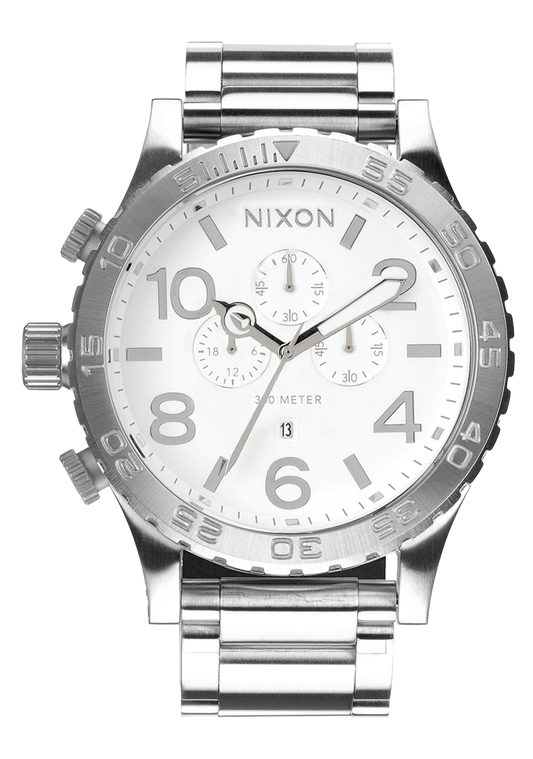 NIXON - 51-30 Chrono - High Polish/White