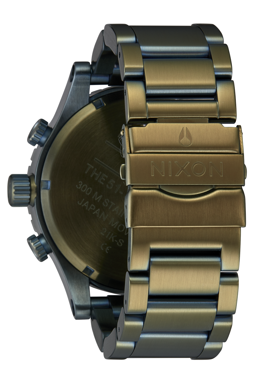 NIXON - 51-30 Chrono Black Sunray/Surplus