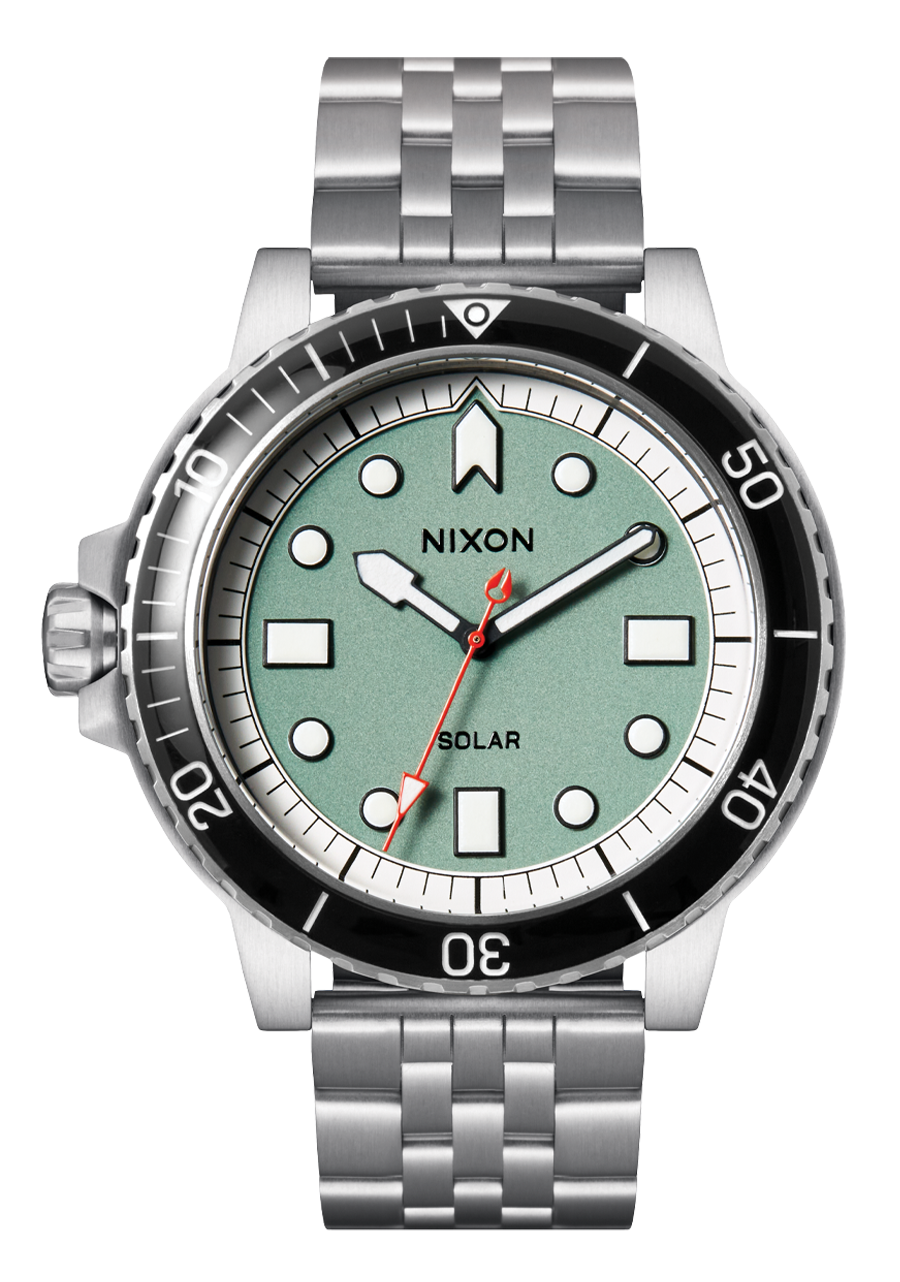 NIXON - Stinger 44 - Silver/Jade/White
