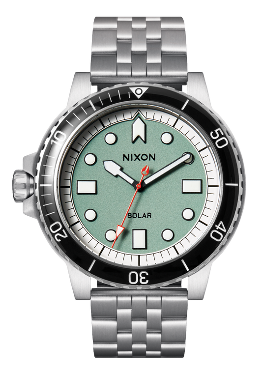 NIXON - Stinger 44 - Silver/Jade/White