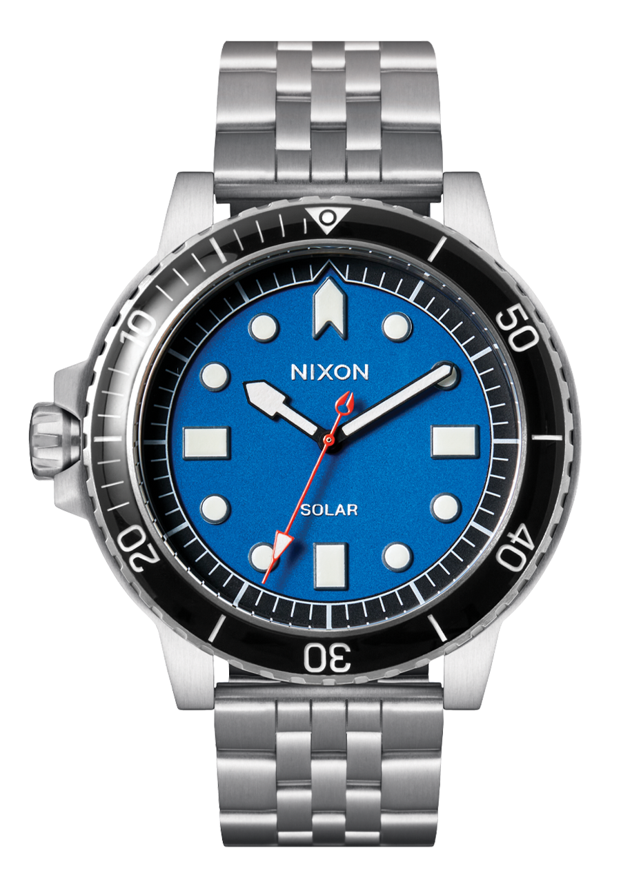 NIXON - Stinger 44 - Silver/Blue/Black