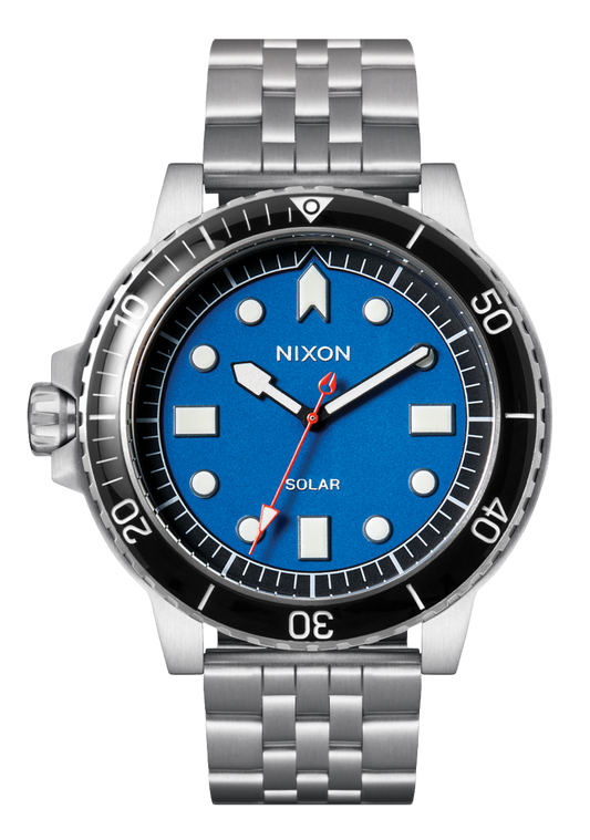 NIXON - Stinger 44 - Silver/Blue/Black