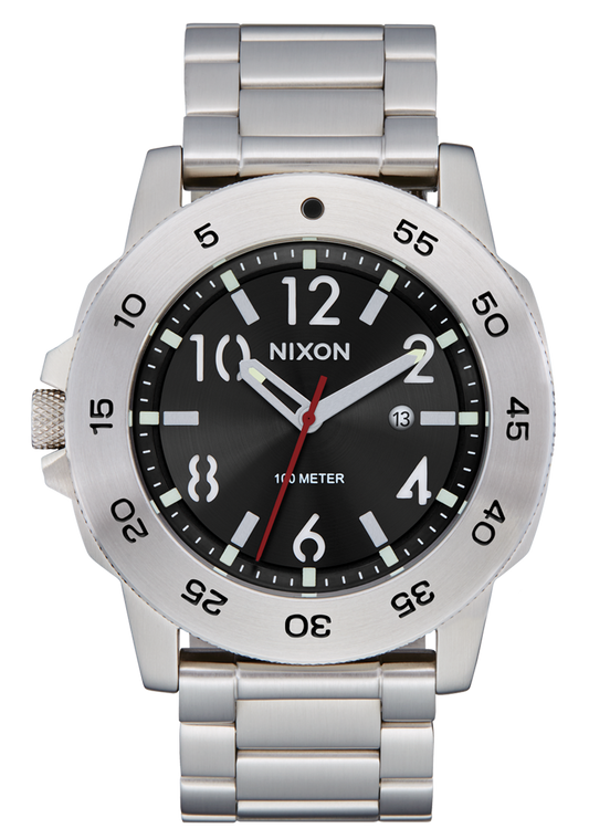 NIXON Smyth 44 - Silver/Black