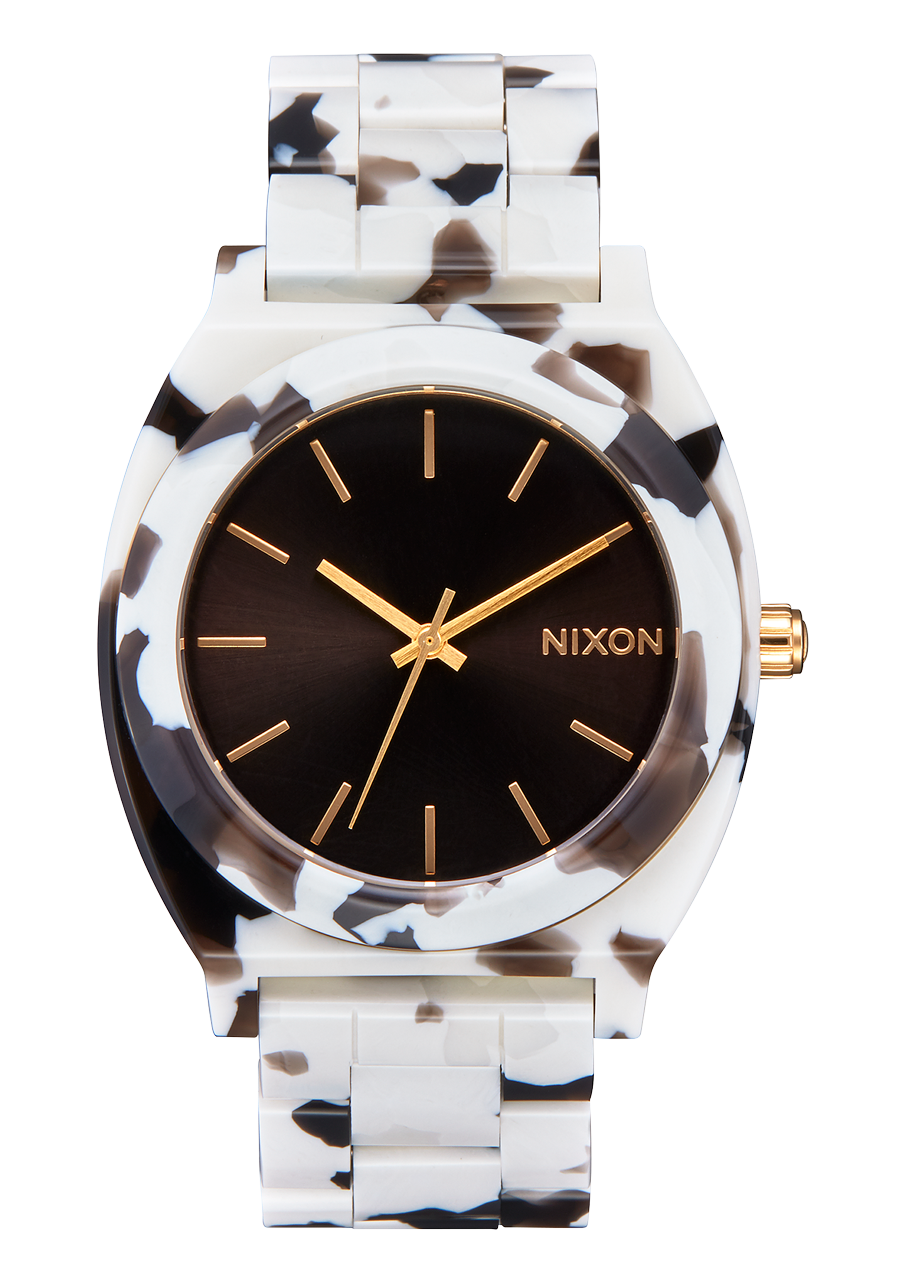 Nixon Time Teller Acetate - Black Tortoise