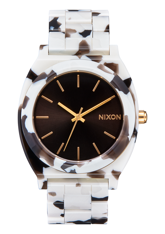 Nixon Time Teller Acetate - Black Tortoise